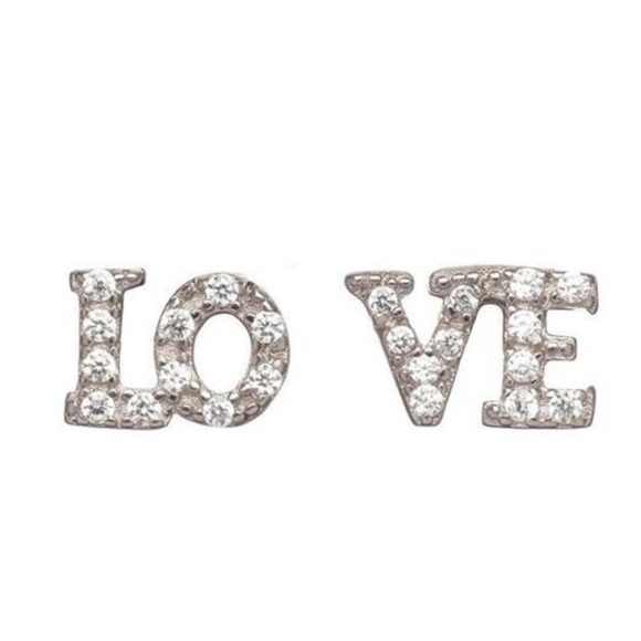 sugar bean Jewelry - LO VE earrings